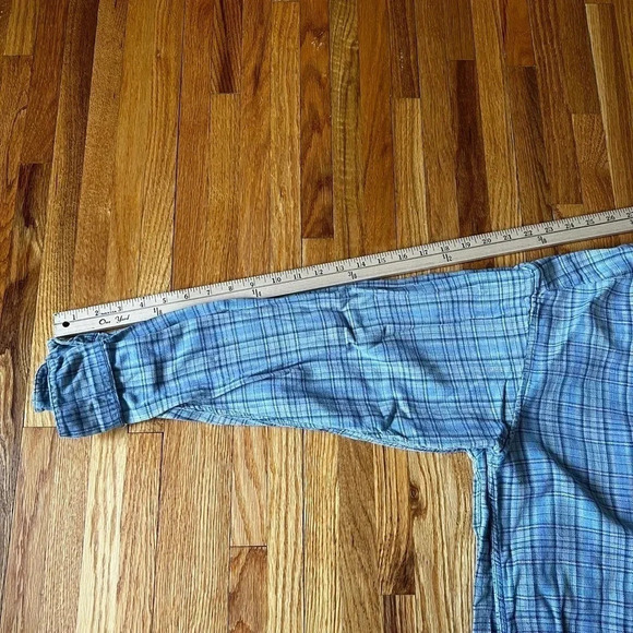 Madison Trader plaid button down - Picture 5 of 6